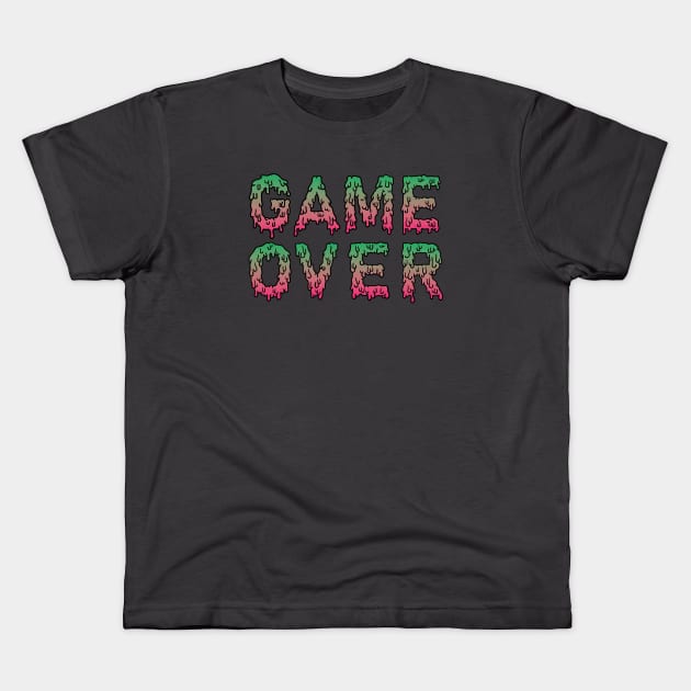 Game over, man Kids T-Shirt by DoctorBillionaire